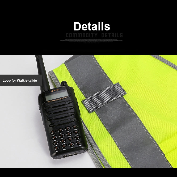 Multi-pockets Safety Vest Reflective Workwear Clothing, Size:L-Chest 118cm(Blue) - Reflective Safety Clothing by PMC Jewellery | Online Shopping South Africa | PMC Jewellery | Buy Now Pay Later Mobicred