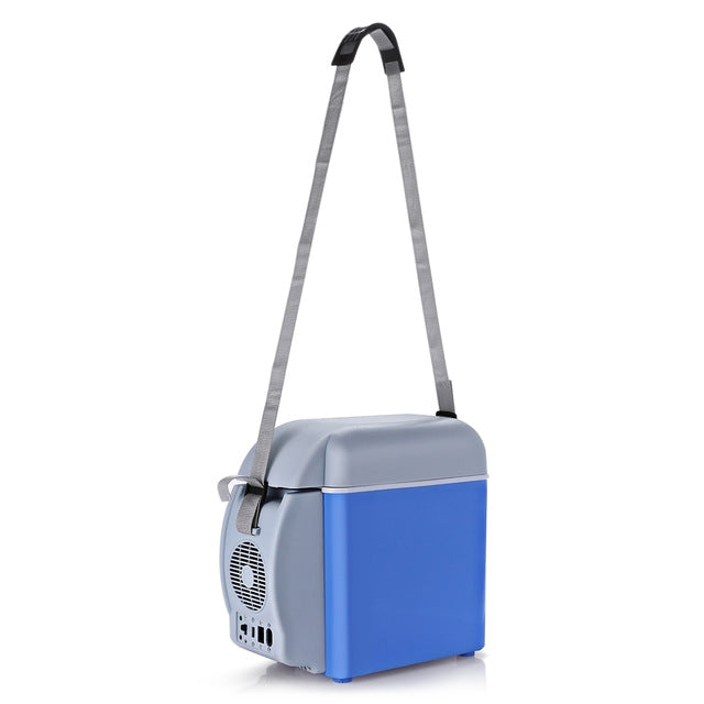 7.5L Capacity Portable Car Refrigerator Cooler Warmer Truck Thermoelectric Electric Fridge for Travel RV Boat(Blue) - Refrigerators & Accessories by PMC TechLife | Online Shopping South Africa | PMC TechLife | Buy Now Pay Later Mobicred