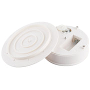 20cm 360 Degree Electric Rotating Turntable Display Stand Photography Video Shooting Props Turntable, Load 1.5kg, Powered by Battery(White)