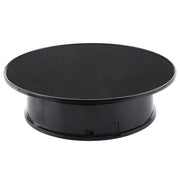 30cm 360 Degree Electric Rotating Turntable Display Stand Video Shooting Props Turntable for Photography, Load 4kg (Black)