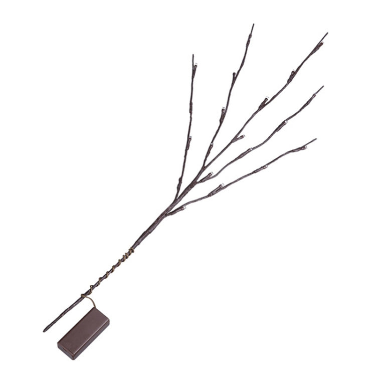 LED Willow Branch Lamp Floral Lights Holiday Home Christmas Party Garden Decoration Battery Operated Christmas Birthday Gifts(Warm White) - Christmas Decoration Lamps by PMC TechLife | Online Shopping South Africa | PMC TechLife