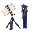 Benro MK10 Mobile Phone Live Bluetooth Remote Control Selfie Stick Tripod(Blue) - Selfie Sticks by PMC TechLife | Online Shopping South Africa | PMC TechLife | Buy Now Pay Later Mobicred