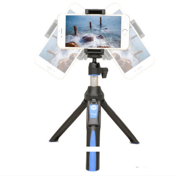 Benro MK10 Mobile Phone Live Bluetooth Remote Control Selfie Stick Tripod(Orange)