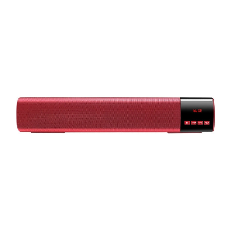 TOPROAD High Power 10W HIFI Portable Wireless Bluetooth Speaker Stereo Soundbar TF FM USB Subwoofer Column for Computer TV Phone(Red) - free shipping - PMC Jewellery - Order now!