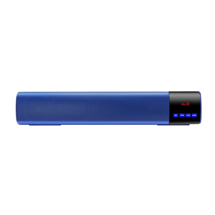 TOPROAD High Power 10W HIFI Portable Wireless Bluetooth Speaker Stereo Soundbar TF FM USB Subwoofer Column for Computer TV Phone(Blue) - free shipping - PMC Jewellery - Order now!