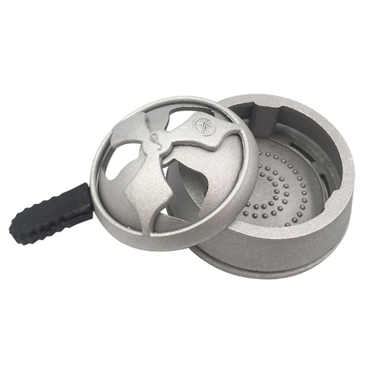Aluminum Alloy Kaloud Charcoal Holder Stove Burner for Shisha Hookah Bowl Hookah Head Heat Keeper(Silver) - Cigarette Box & Ashtrays by PMC Jewellery | Online Shopping South Africa | PMC Jewellery | Buy Now Pay Later Mobicred