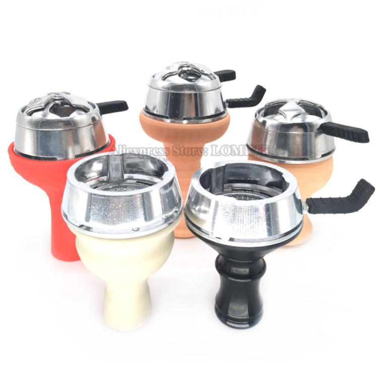 Aluminum Alloy Kaloud Charcoal Holder Stove Burner for Shisha Hookah Bowl Hookah Head Heat Keeper(Black) - Cigarette Box & Ashtrays by PMC Jewellery | Online Shopping South Africa | PMC Jewellery | Buy Now Pay Later Mobicred