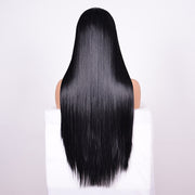 Straight Lace Front Human Hair Wigs, Stretched Length:16 inches, Style:1