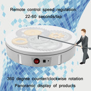 30cm Remote Control Speed Electric Turntable Sample Display Stand, Specification:AU Plug(White)