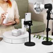 30cm Remote Control Speed Electric Turntable Sample Display Stand, Specification:AU Plug(White)