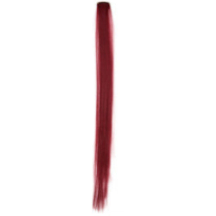 10 PCS Chemical Fiber Wig One-Step Gradient Color Single Card Wig, Stretched Length:24inches(24#) - free shipping - PMC TechLife - Order now!