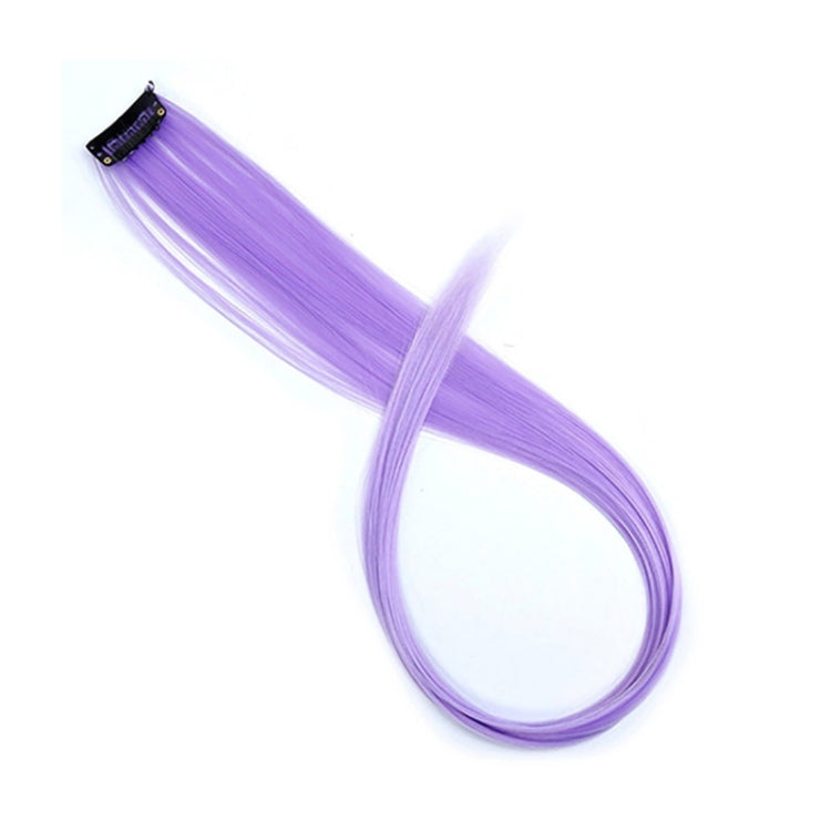 10 PCS Chemical Fiber Wig One-Step Gradient Color Single Card Wig, Stretched Length:24inches(21#) - free shipping - PMC Jewellery - Order now!