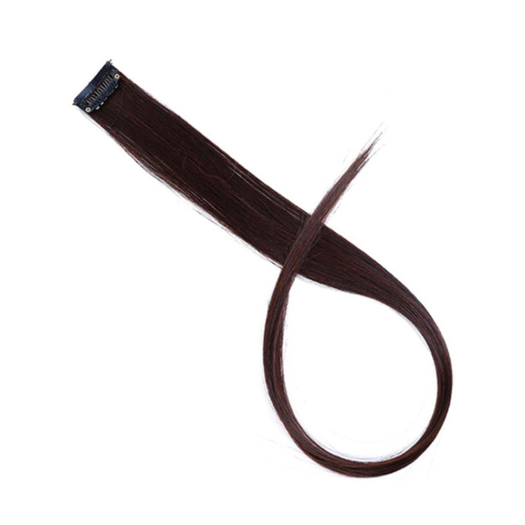 10 PCS Chemical Fiber Wig One-Step Gradient Color Single Card Wig, Stretched Length:24inches(30#) - free shipping - PMC TechLife - Order now!