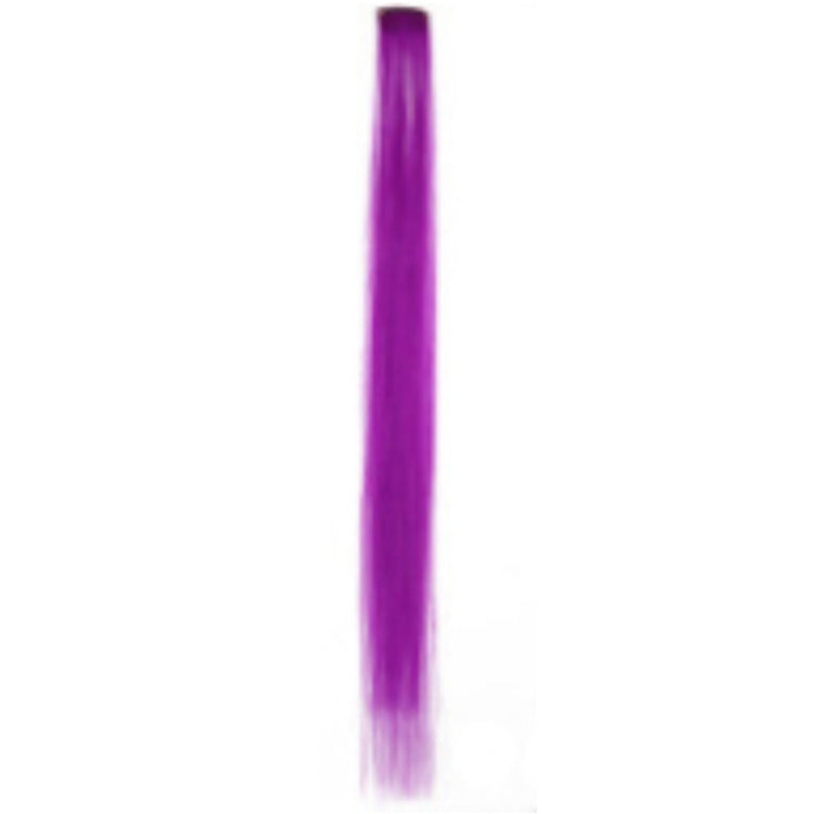 10 PCS Chemical Fiber Wig One-Step Gradient Color Single Card Wig, Stretched Length:24inches(29#) - free shipping - PMC Jewellery - Order now!
