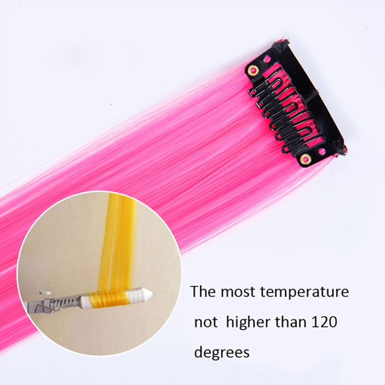 10 PCS Chemical Fiber Wig One-Step Gradient Color Single Card Wig, Stretched Length:24inches(35#) - free shipping - PMC TechLife - Order now!