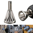 Chamfer Stainless Steel Deburring External Chamfer Tool Silver Triangle Handle Six-slot Chamfer - Others by PMC TechLife | Online Shopping South Africa | PMC TechLife | Buy Now Pay Later Mobicred