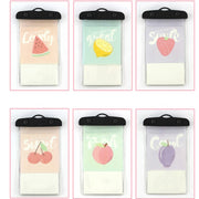 10 PCS Outdoor Diving Swimming Creative Cartoon Touch Screen Transparent PVC Mobile Phone Water-resistant Bag Color Random Delivery