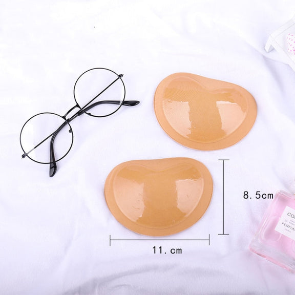 Women Silicone Bra Pad Nipple Cover Stickers Patch Inserts Sponge Bra(Skin)