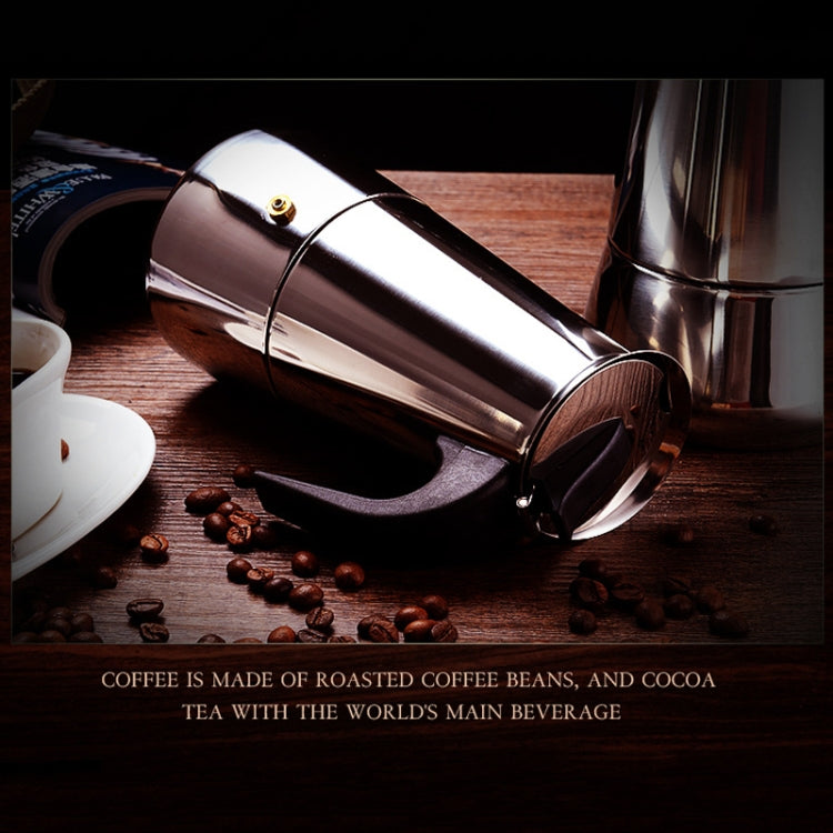 Stainless Steel Moka Coffee Maker Pot Filter(100ml) - free shipping - PMC TechLife - Order now!