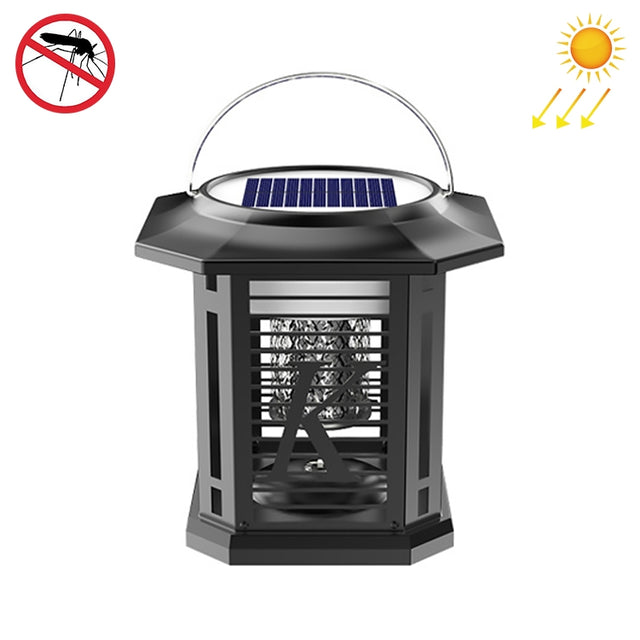 Outdoor Solar Water-resistant Mosquito Lamp Mosquito Repellent, Color:TM02 Black