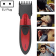 Waterproof Electric Hair Clipper Rechargeable Hair Trimmer Hair Cutting Machine Haircut Beard Trimer, EU Plug(Red) - free shipping - PMC TechLife - Order now!