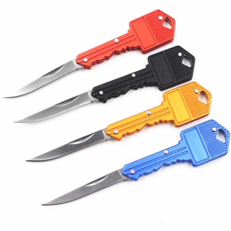 Key Chain Portable Folding Knife Peeler Mini Camping Key-shaped Self-defense Knife - Self-defense Protection by PMC TechLife | Online Shopping South Africa | PMC TechLife | Buy Now Pay Later Mobicred
