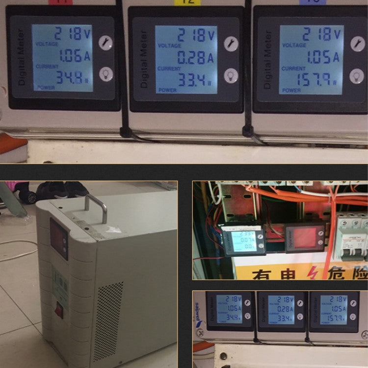 peacefair PZEM-011 AC Digital Display Multi-function Voltage and Current Meter Electrician Instrument, Specification:Host + Opening CT - free shipping - PMC Jewellery - Order now!
