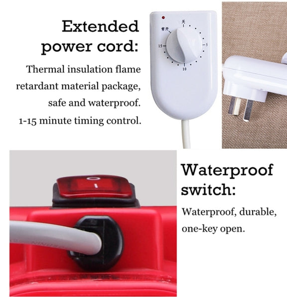 HX-02DS Household Portable Small Portable Washing Machine, CN Plug