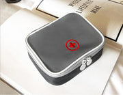 Cute Heart Mini Medicine Bag First Aid Emergency Kits Organizer Outdoor Household Pill Bag, Size: 13x10x4cm(Grey)