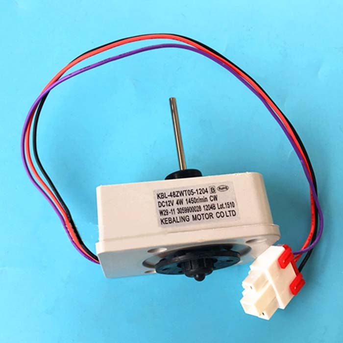 Refrigerator Fan Motor Parts for TCL Omar KBL-48ZWT05-1204 DC12V 4W 1450r/min CW W29-11 3059900028 1204B - Refrigerators & Accessories by PMC TechLife | Online Shopping South Africa | PMC TechLife | Buy Now Pay Later Mobicred