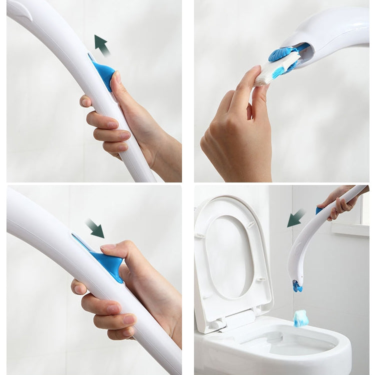 Disposable Toilet Brush Household Toilet Brush with Detergent, Style:Splicing - Cleaning Tools by PMc TechLife | Online Shopping South Africa | PMc TechLife | Buy Now Pay Later Mobicred