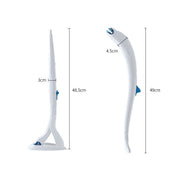 Disposable Toilet Brush Household Toilet Brush with Detergent, Style:Dolphin
