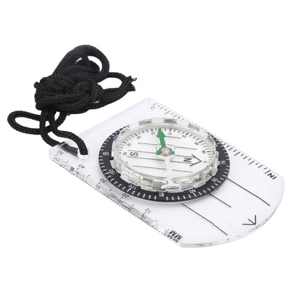 Professional Mini Compass Map Scale Ruler Multifunctional Equipment Outdoor Hiking Camping Survival - Hiking Meter by PMC Jewellery | Online Shopping South Africa | PMC Jewellery | Buy Now Pay Later Mobicred