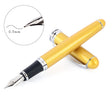 X750 Stationery Stainless Steel Fountain Pen Medium Nib Ink Pens School Oiifice Gift, Nib Size:0.5mm(Gold) - Fountain Pens by PMc TechLife | Online Shopping South Africa | PMc TechLife | Buy Now Pay Later Mobicred