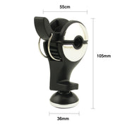 2 PCS Car Multifunctional Rear Headrest Mobile Phone Hook(Three Generation Magnetic Red)