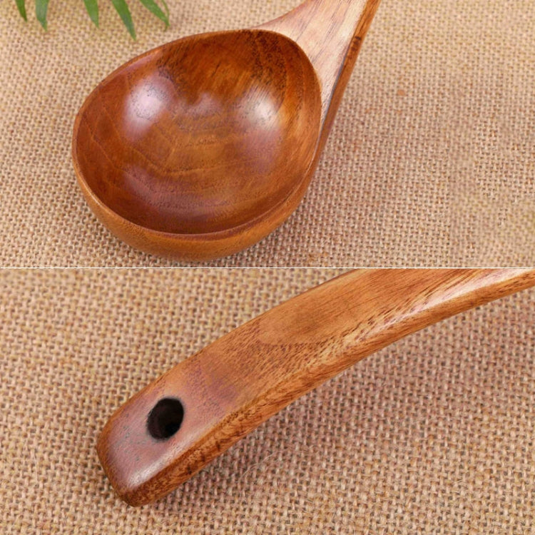 Long-handled Wooden Spoon - Cutlery Sets by PMC TechLife | Online Shopping South Africa | PMC TechLife
