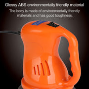 Electric Car Polisher Waxing Polishing Machine Kit Automation Cleaning Car Buffing ABS Car Accessories, Color:orange
