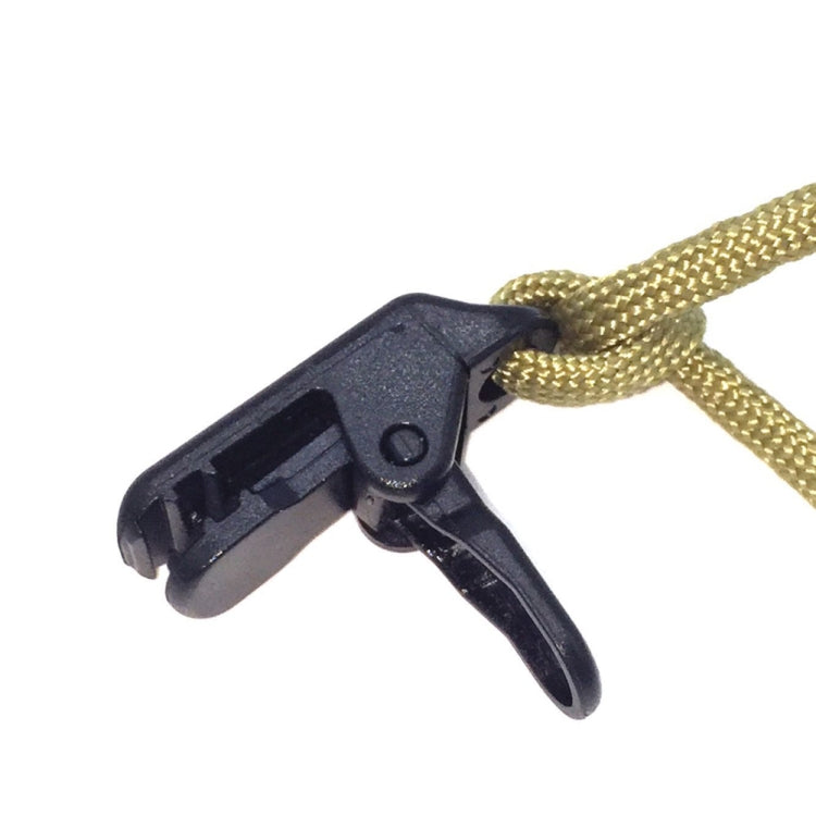10pcs Tents Accessories Awning Wind Rope Clamp Plastic Clip Outdoor Camping Tent Alligator Cip Hook(Black) - Tents & Accessories by JD | Online Shopping South Africa | PMC Jewellery | Buy Now Pay Later Mobicred