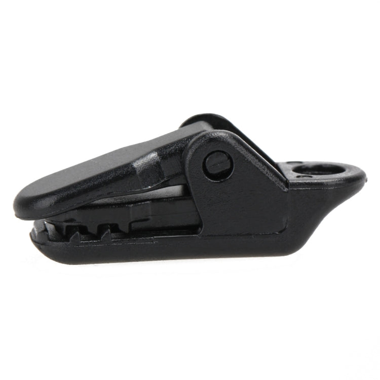 10pcs Tents Accessories Awning Wind Rope Clamp Plastic Clip Outdoor Camping Tent Alligator Cip Hook(Black) - Tents & Accessories by JD | Online Shopping South Africa | PMC Jewellery | Buy Now Pay Later Mobicred