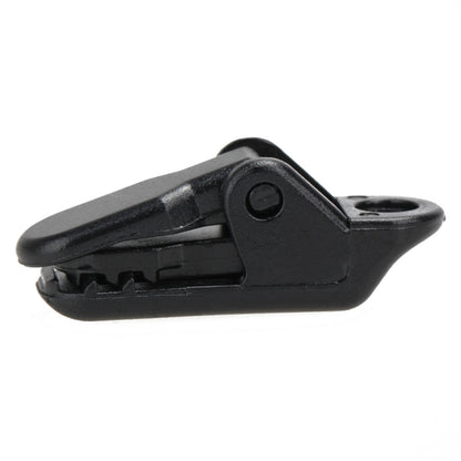 10pcs Tents Accessories Awning Wind Rope Clamp Plastic Clip Outdoor Camping Tent Alligator Cip Hook(Black) - Tents & Accessories by JD | Online Shopping South Africa | PMC Jewellery | Buy Now Pay Later Mobicred