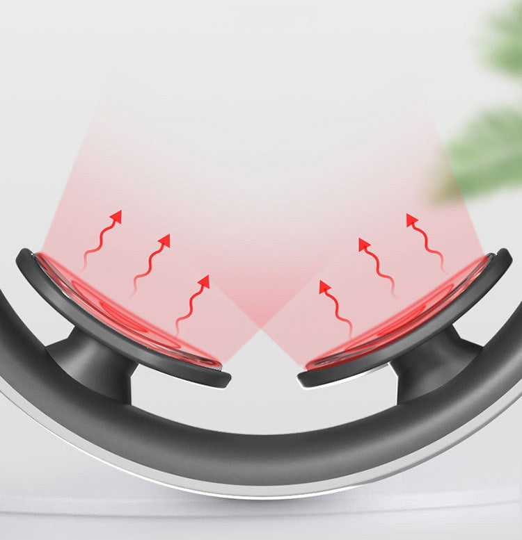Cervical Massager Electromagnetic Pulse Heating Neck Protector, Style:Battery - free shipping - PMC TechLife - Order now!