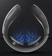 Cervical Massager Electromagnetic Pulse Heating Neck Protector, Style:Battery