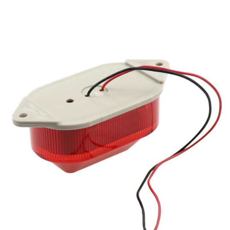 DC12V Led Mini Strobe Signal Warning Light Silent Warning Light(Blue)