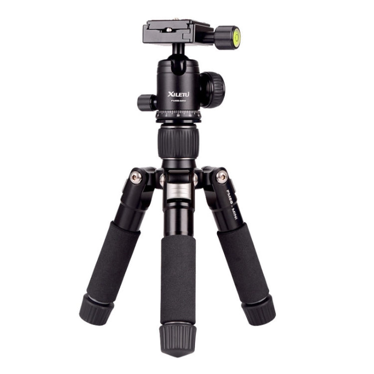 Xiletu FM5S-MINI 5-Section Folding Legs Mini Desktop Tripod Mount(Titanium) - free shipping - PMC Jewellery - Order now!
