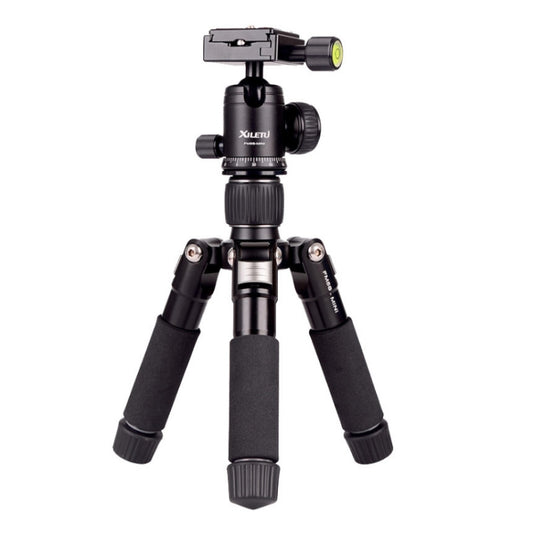 Xiletu FM5S-MINI 5-Section Folding Legs Mini Desktop Tripod Mount(Titanium) - free shipping - PMC Jewellery - Order now!