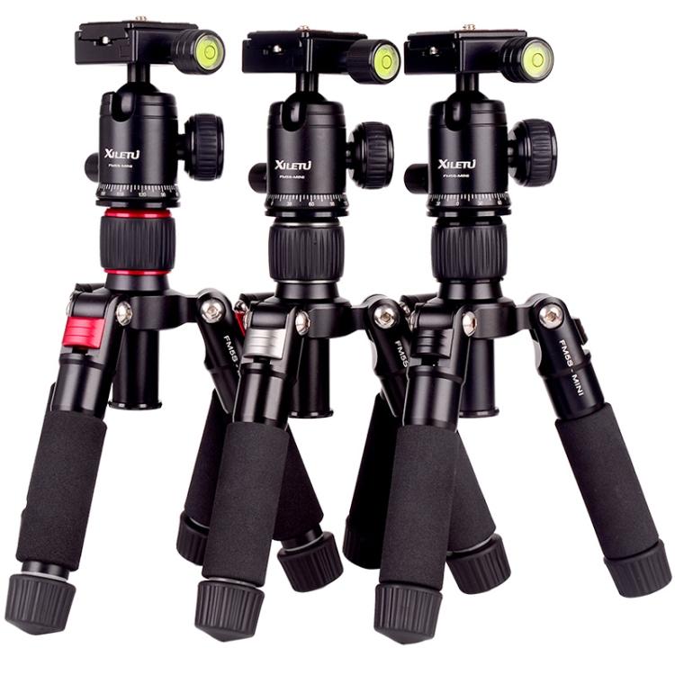 Xiletu FM5S-MINI 5-Section Folding Legs Mini Desktop Tripod Mount(Titanium) - free shipping - PMC Jewellery - Order now!