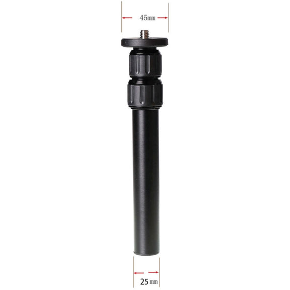 Xiletu XM263A Aluminum Metal Handheld Adjustable Tripod Mount Monopod Extension Rod
