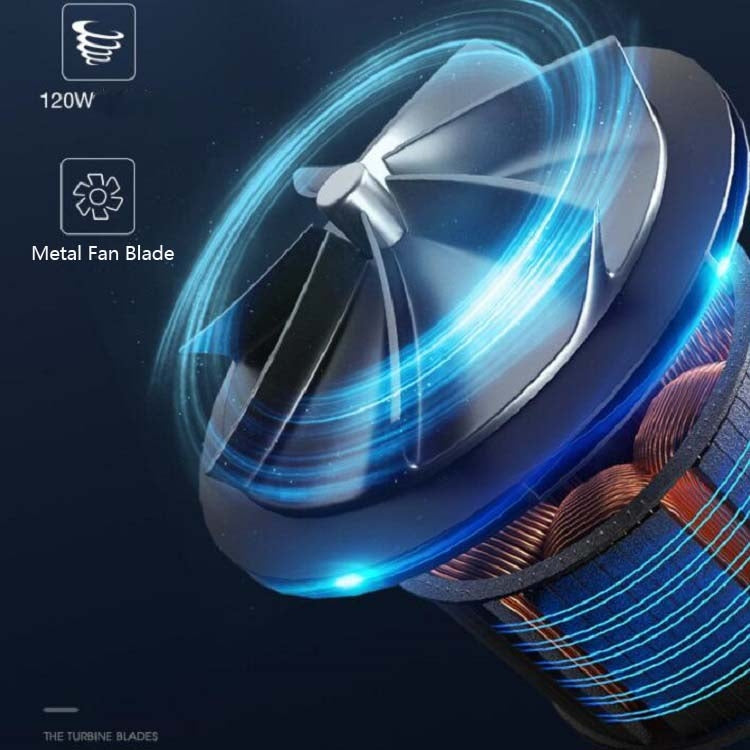 120W Car Vacuum Cleaner Car Small Mini Internal Vacuum Cleaner, Specification:Wired, Style:Turbine Motor - Vacuum Cleaner by PMC Jewellery | Online Shopping South Africa | PMC Jewellery | Buy Now Pay Later Mobicred