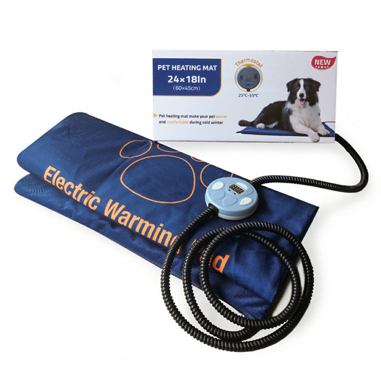 Pet Heating Pad Waterproof and Anti-Scratch Electric Blanket, Size: 60x45cm, Specification: JP Plug - Pads by PMc TechLife | Online Shopping South Africa | PMc TechLife | Buy Now Pay Later Mobicred