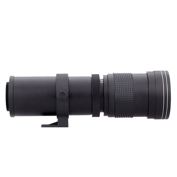 Lightdow 420-800mm Zoom Camera Lens Optical Glass Coating Photographic Lens
